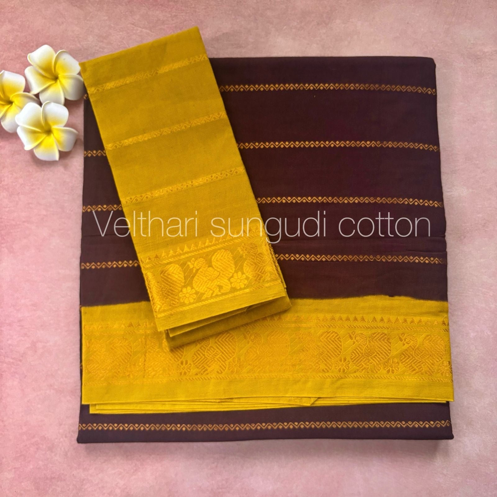 Velthari Sungudi Cotton Sarees