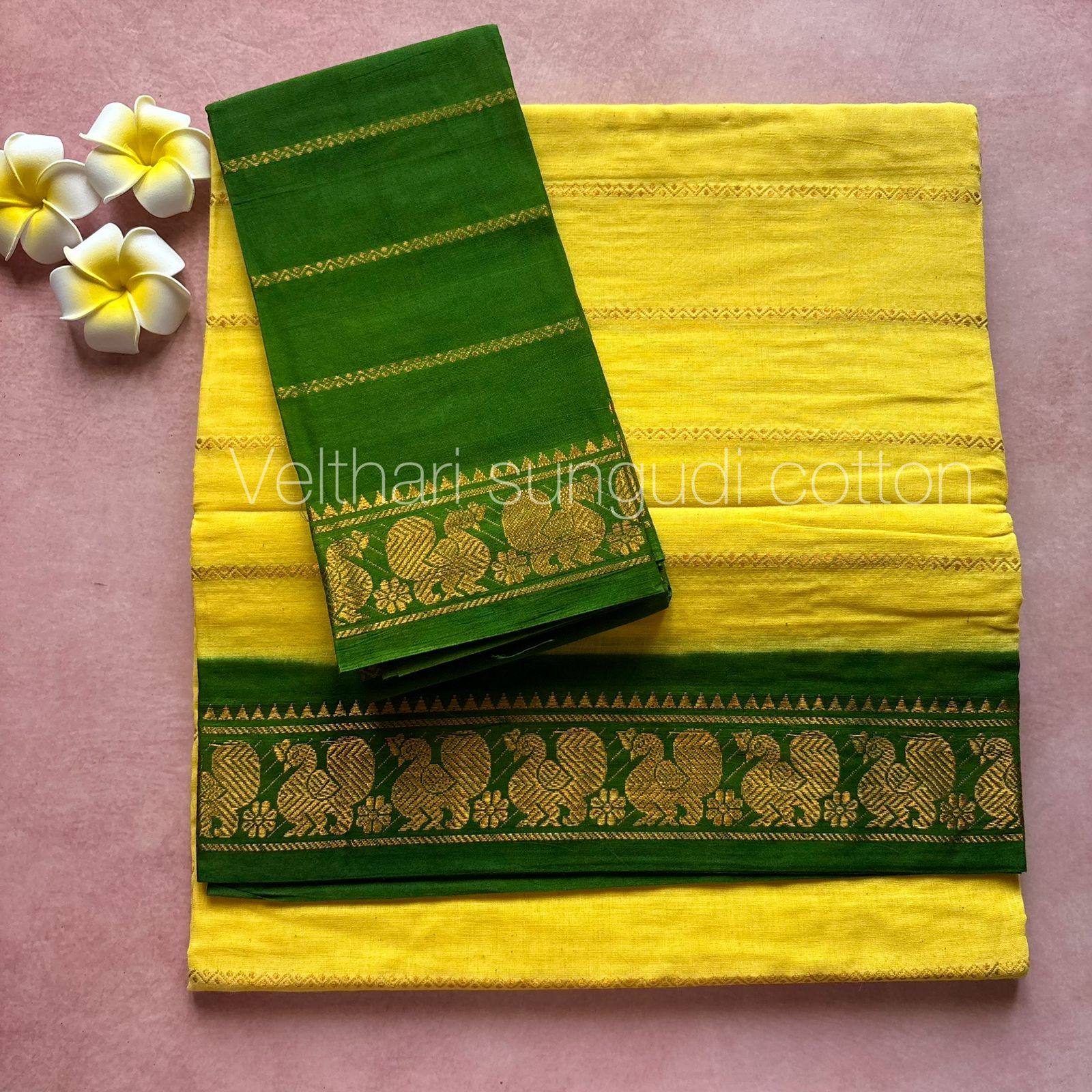 Velthari Sungudi Cotton Sarees