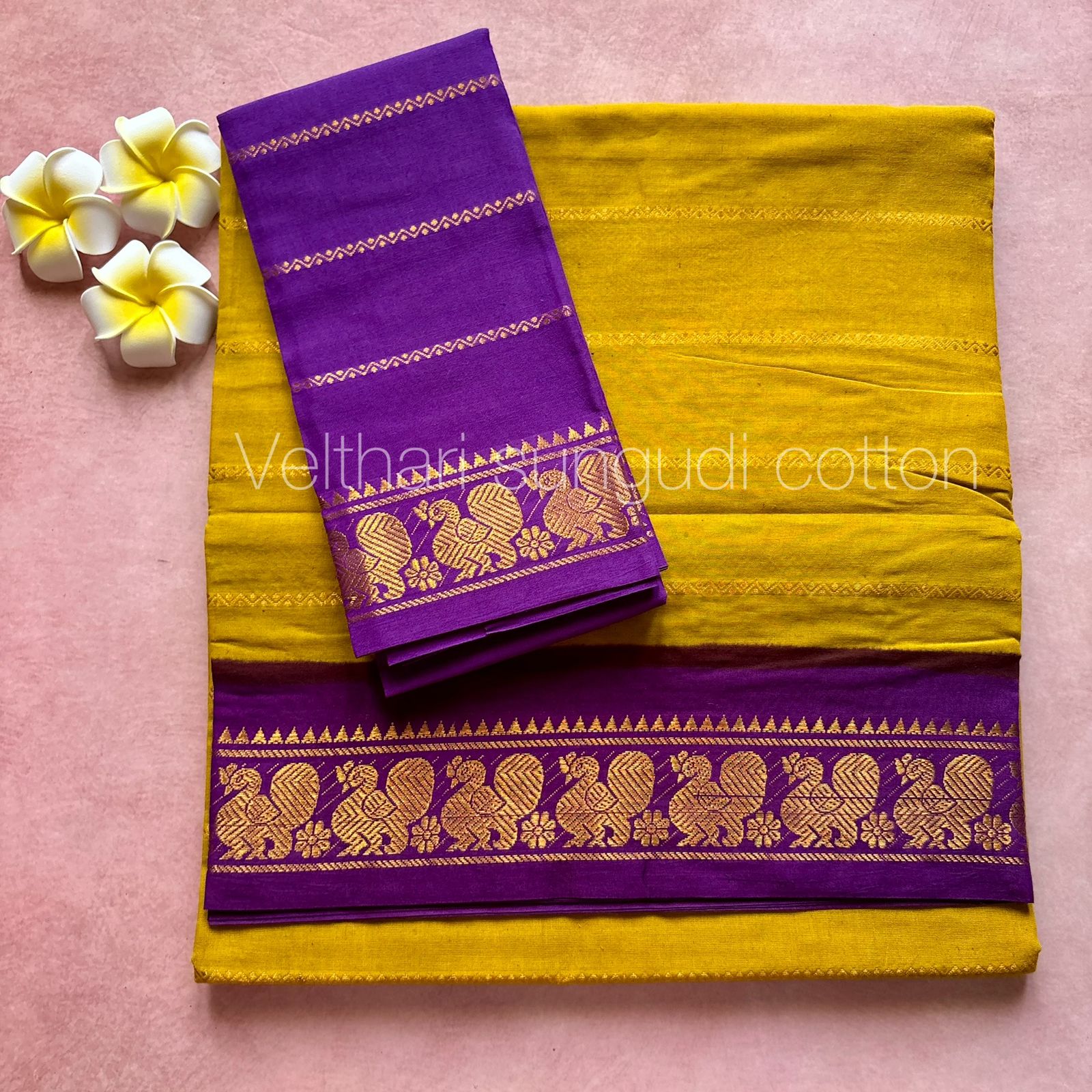 Velthari Sungudi Cotton Sarees