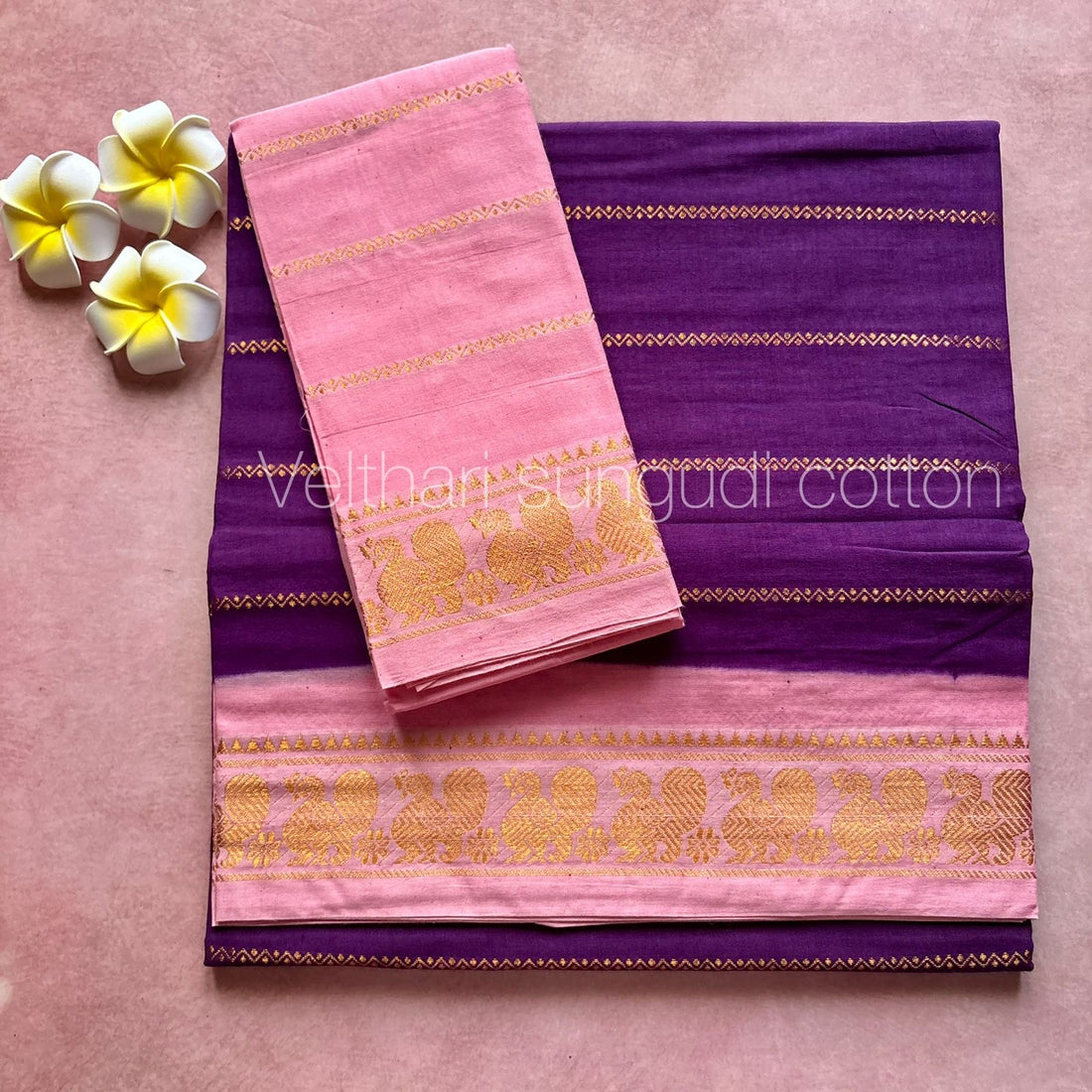 Velthari Sungudi Cotton Sarees