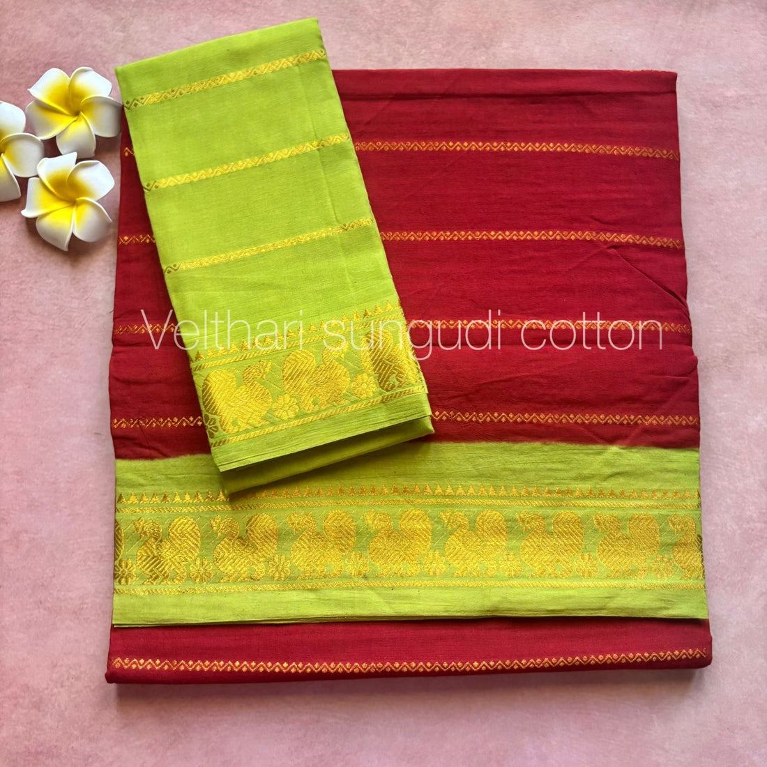 Velthari Sungudi Cotton Sarees