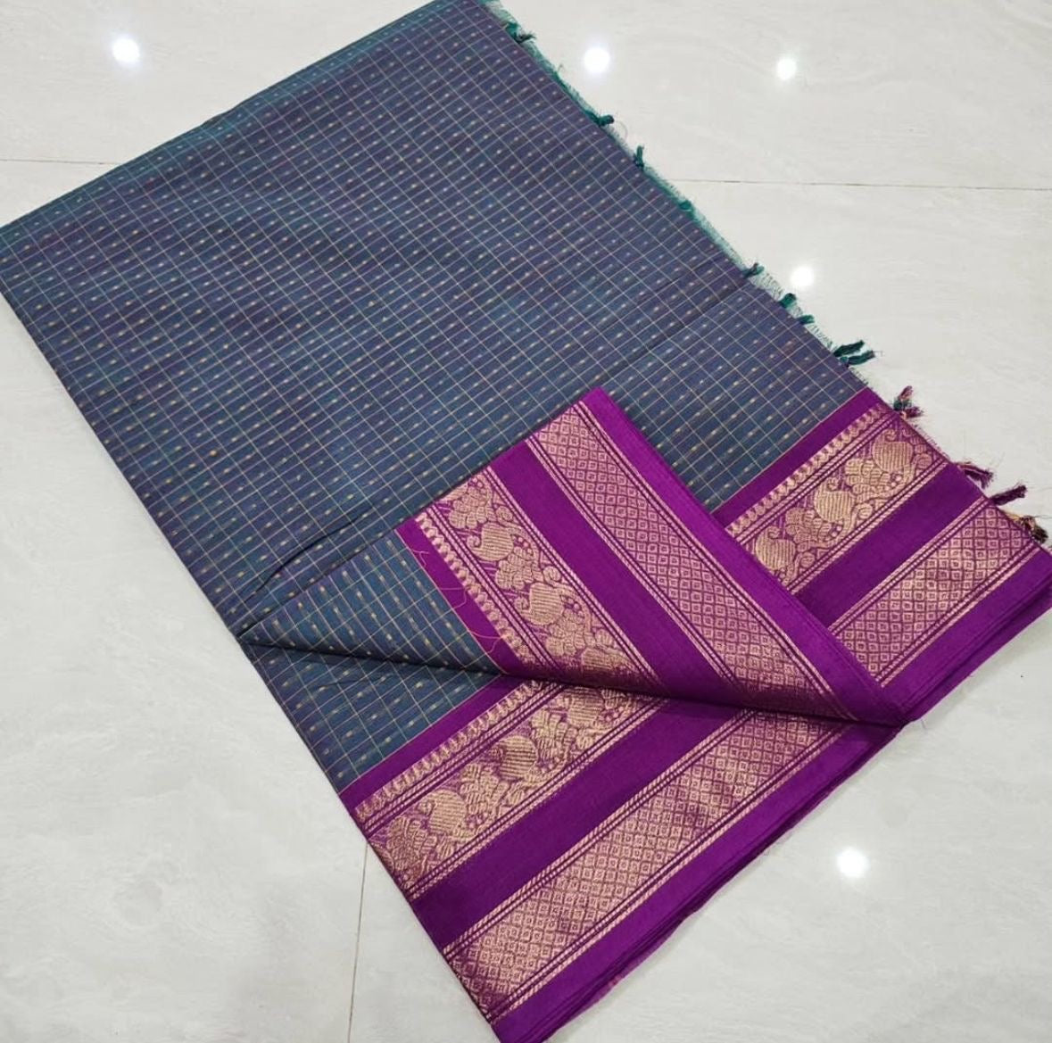 1000 Butta Kanchi Cotton Sarees