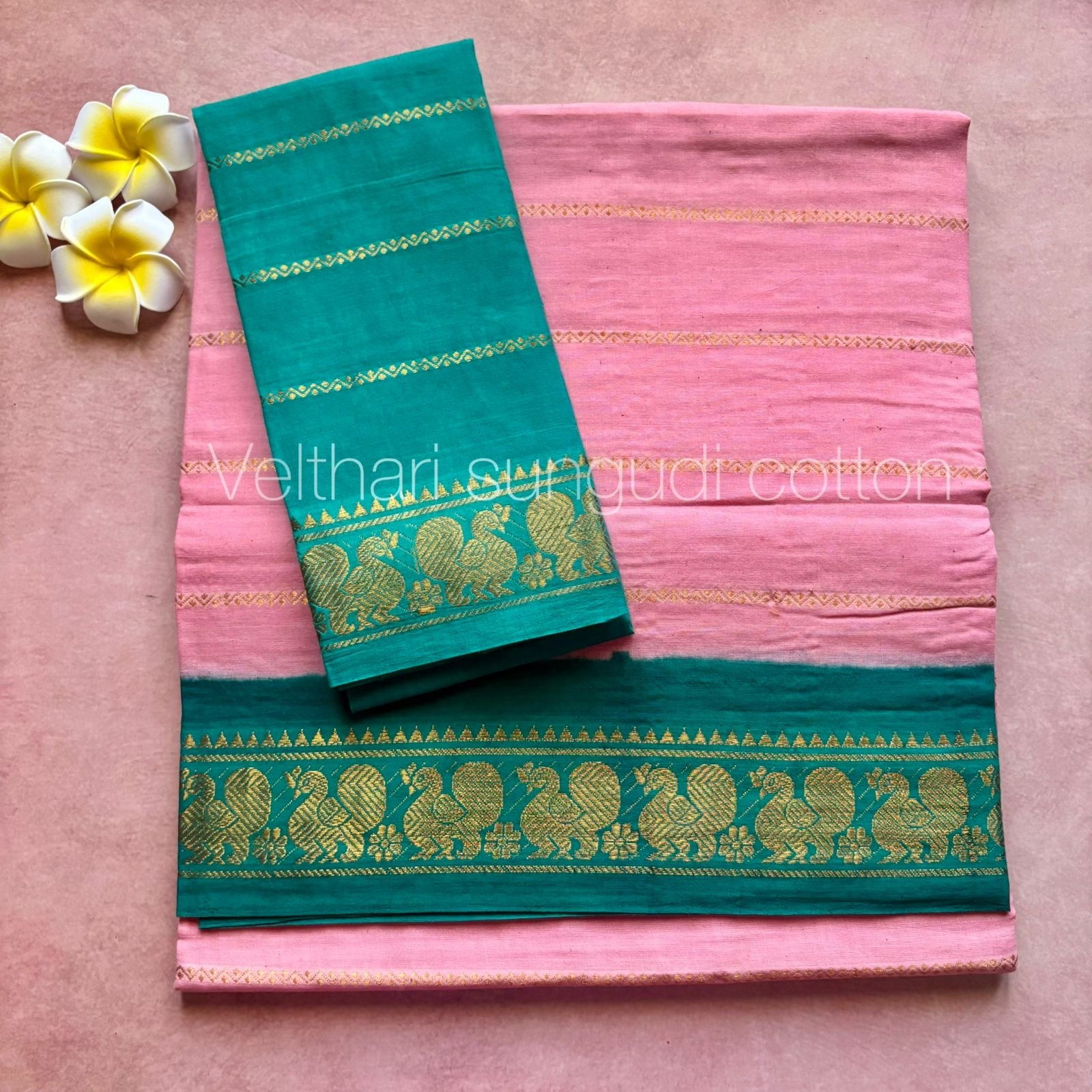 Velthari Sungudi Cotton Sarees
