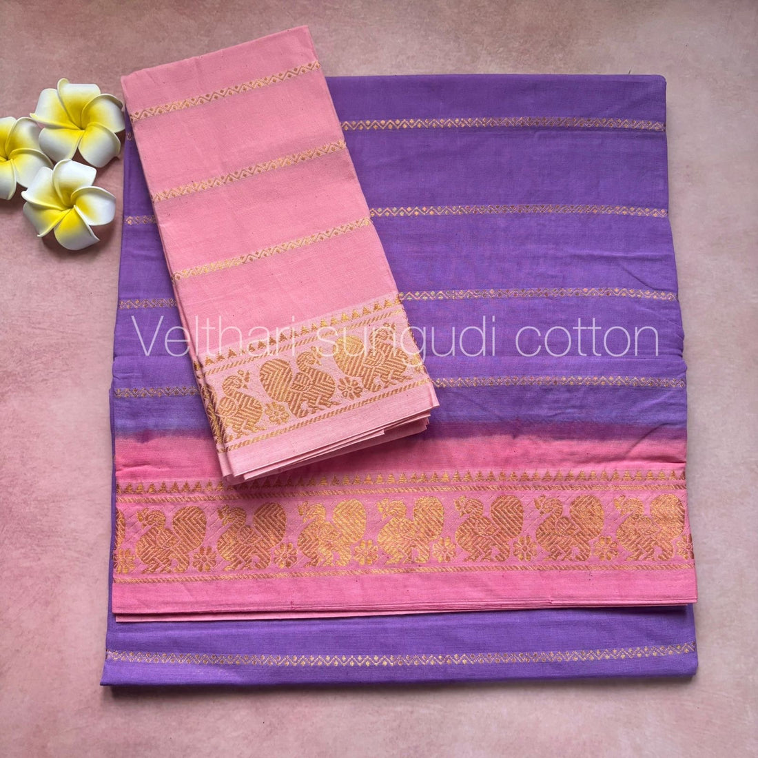 Velthari Sungudi Cotton Sarees