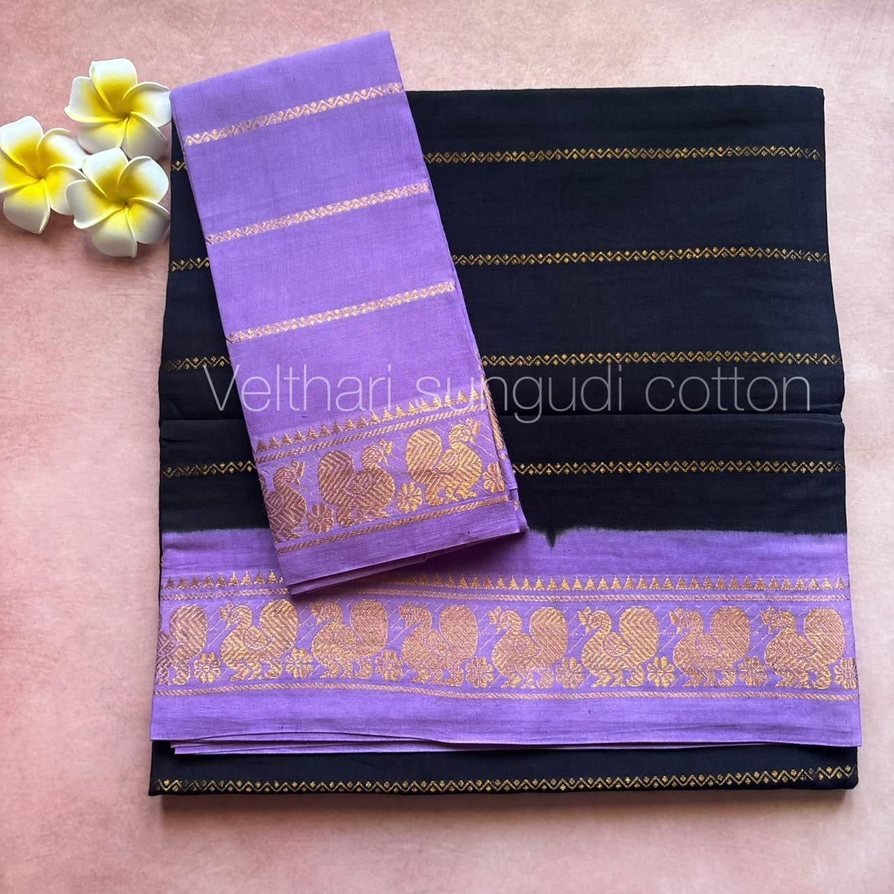 Velthari Sungudi Cotton Sarees