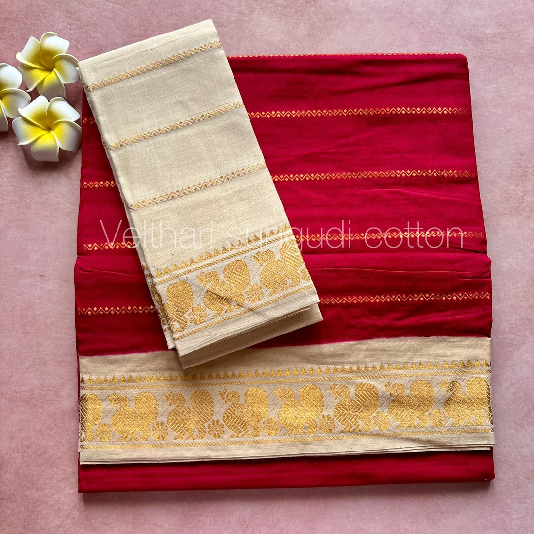 Velthari Sungudi Cotton Sarees
