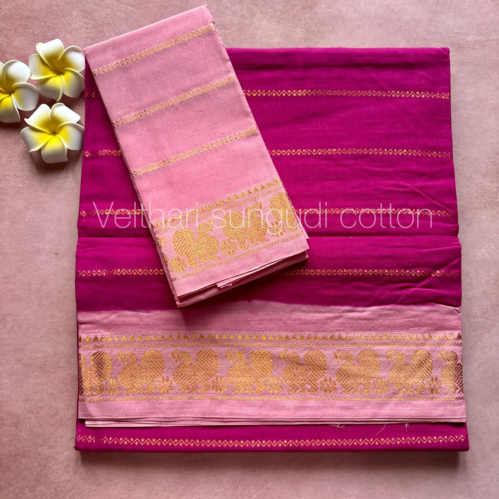 Velthari Sungudi Cotton Sarees