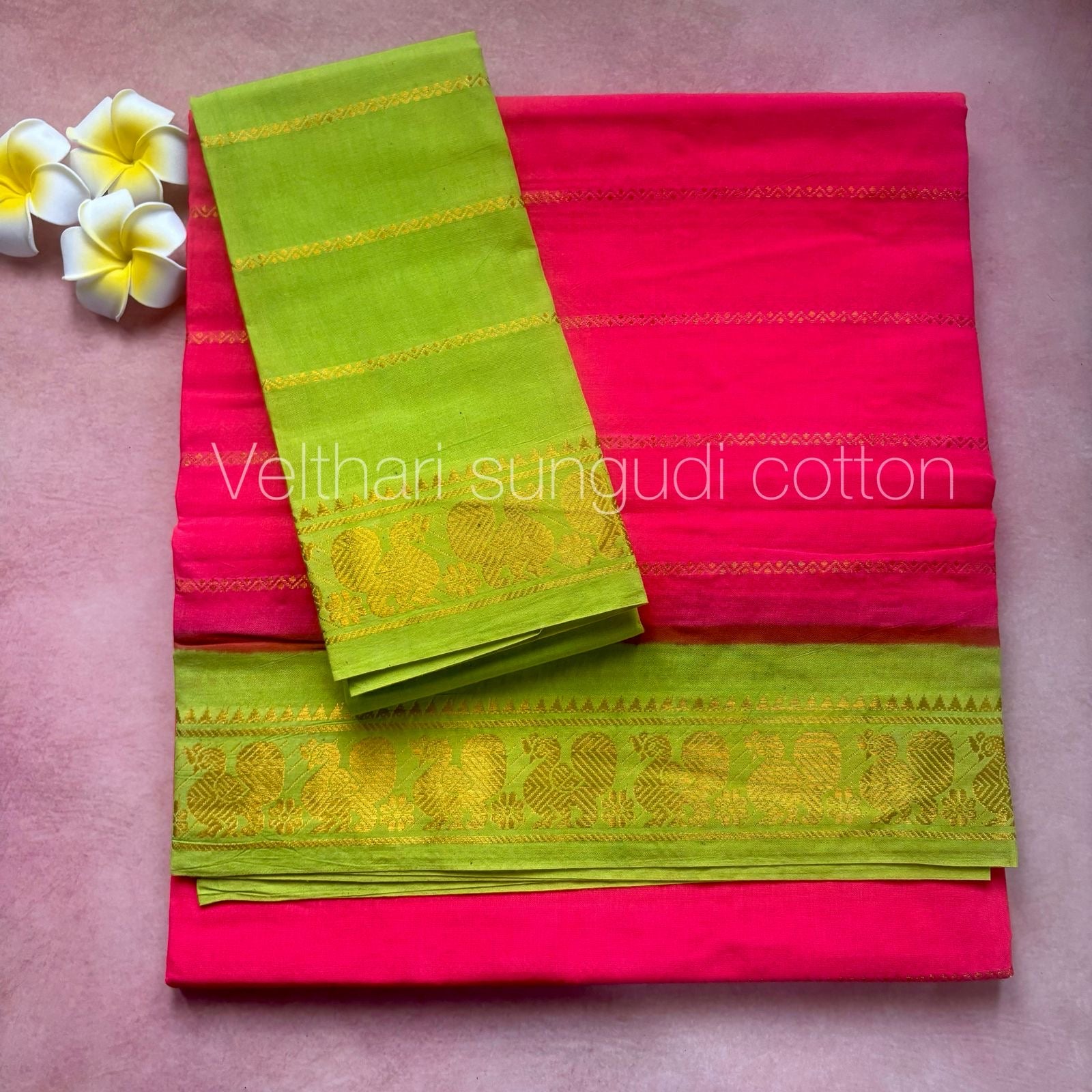 Velthari Sungudi Cotton Sarees