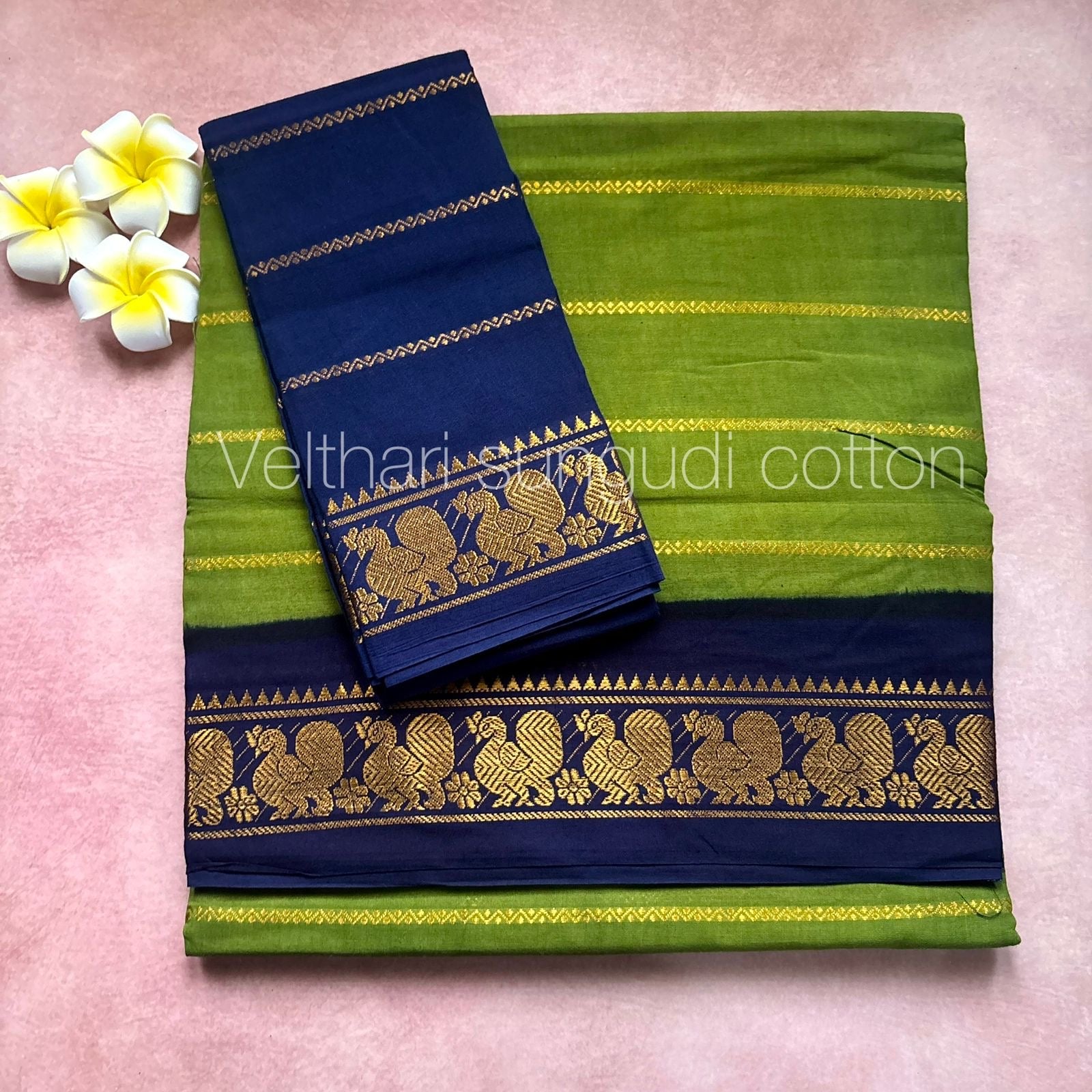 Velthari Sungudi Cotton Sarees