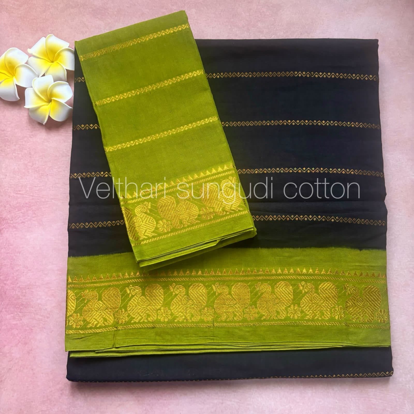 Velthari Sungudi Cotton Sarees