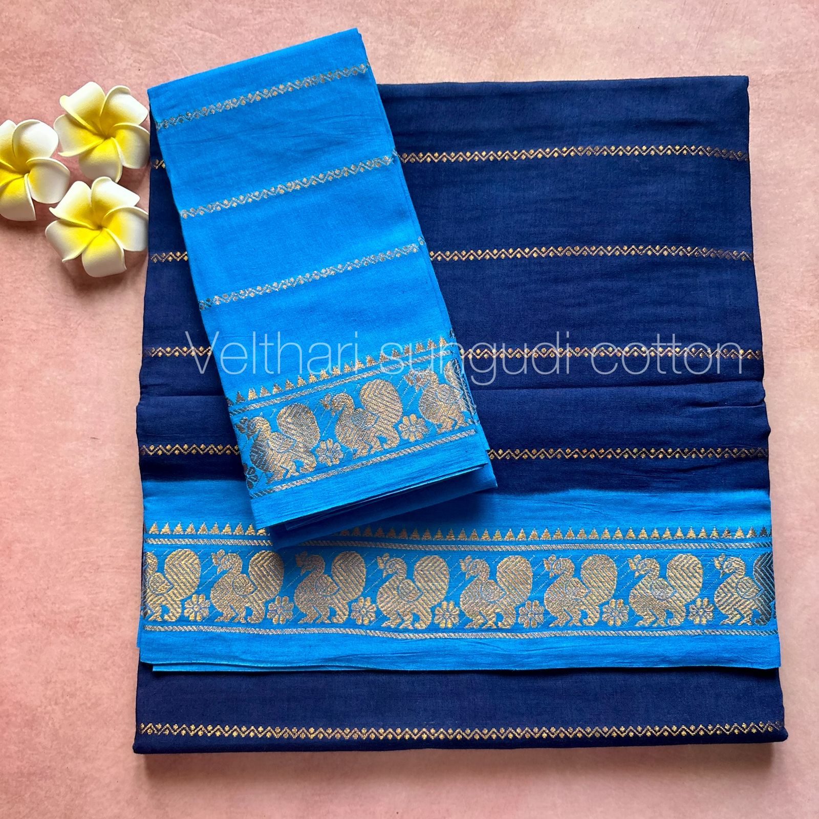 Velthari Sungudi Cotton Sarees