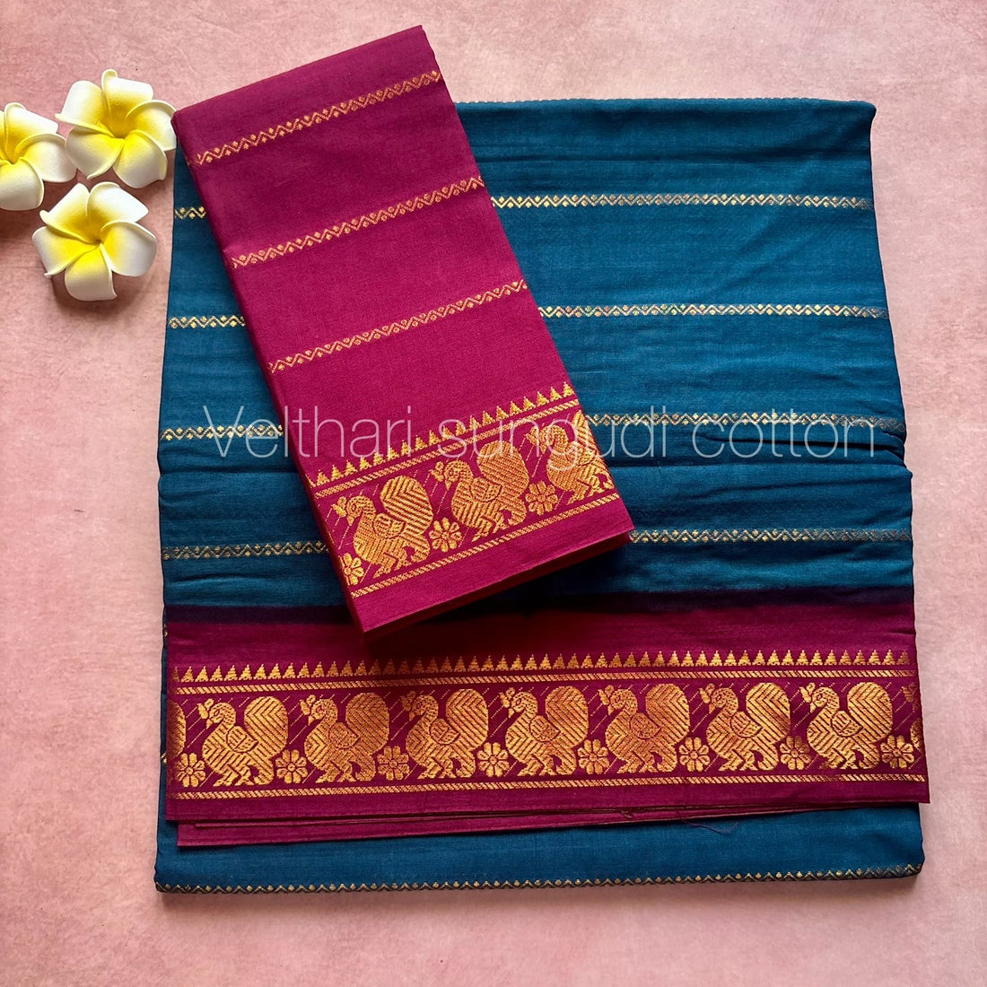 Velthari Sungudi Cotton Sarees