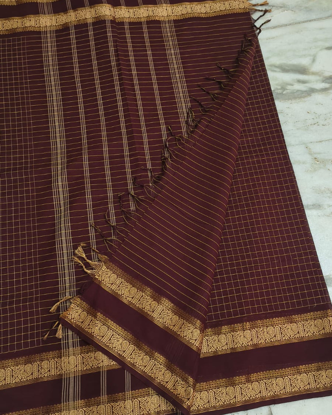 Kattam Kanchi Cotton Saree