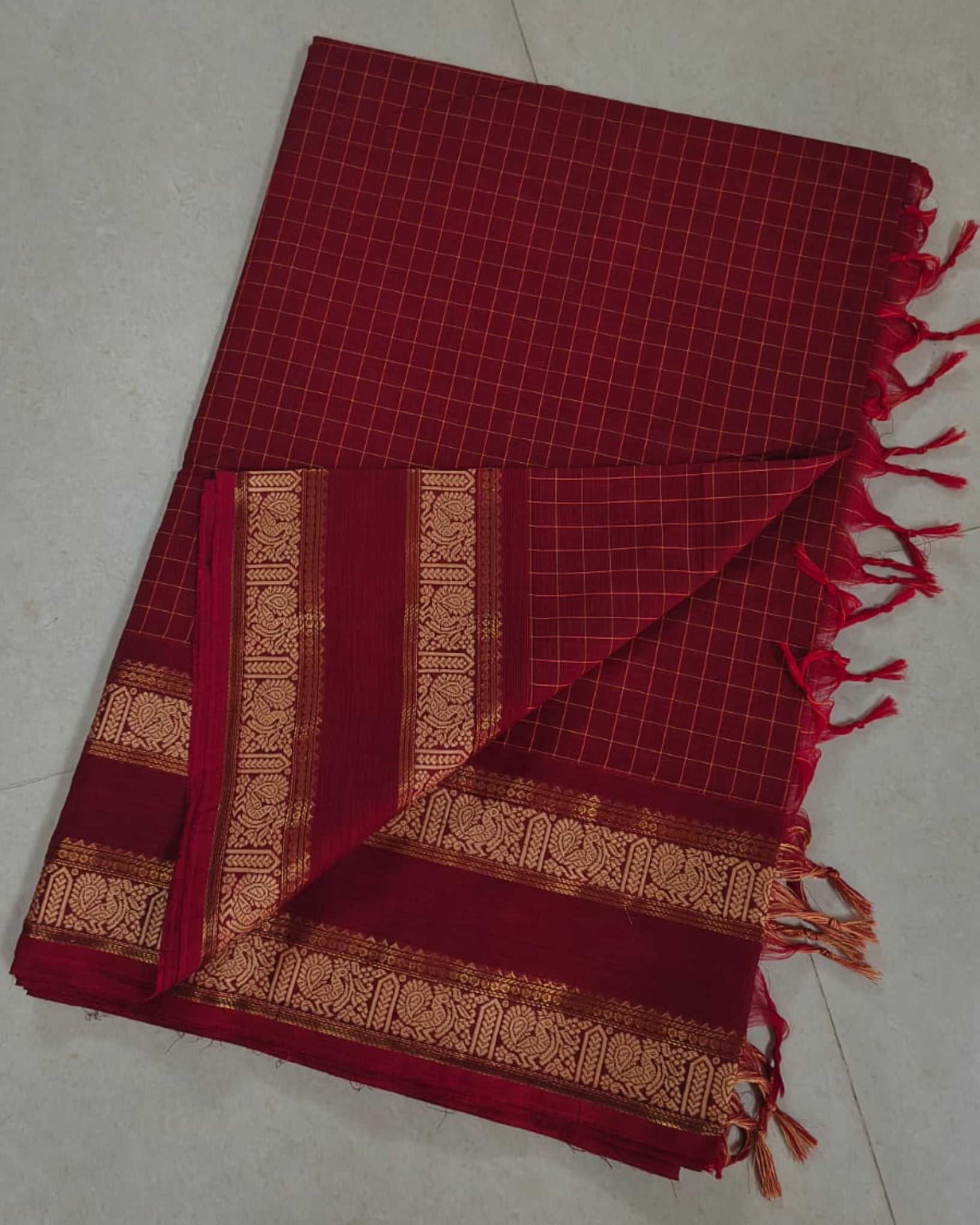 Kattam Kanchi Cotton Saree