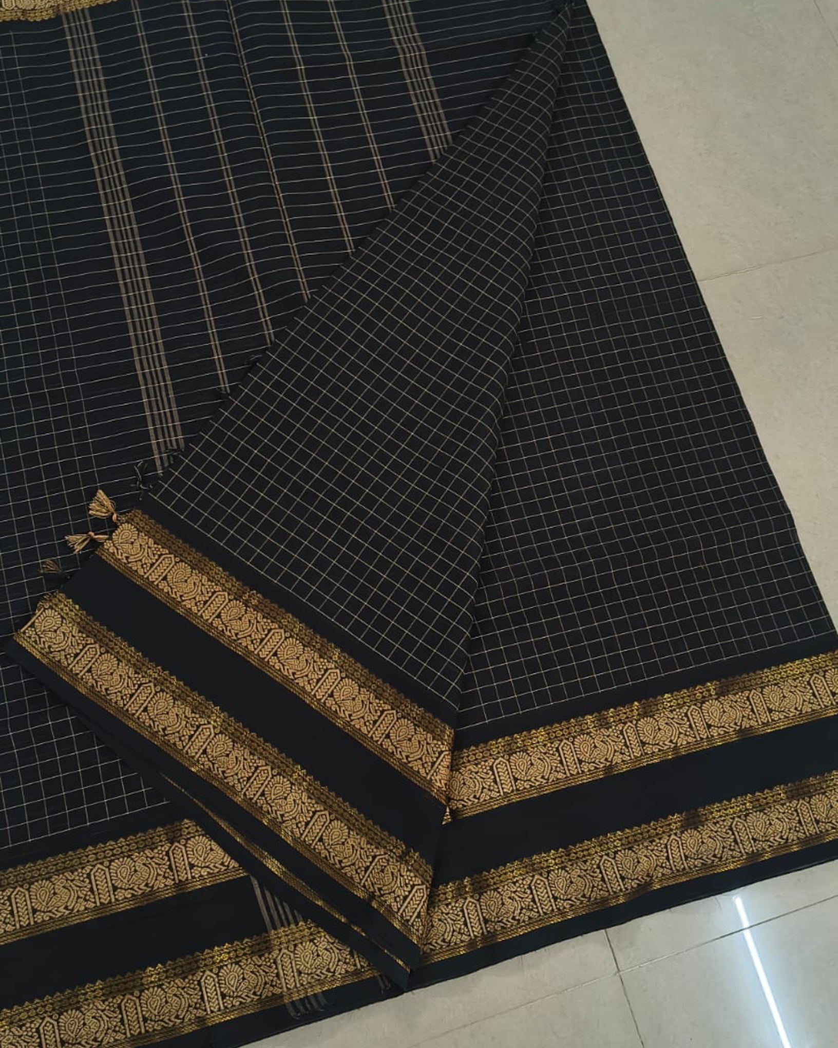 Kattam Kanchi Cotton Saree
