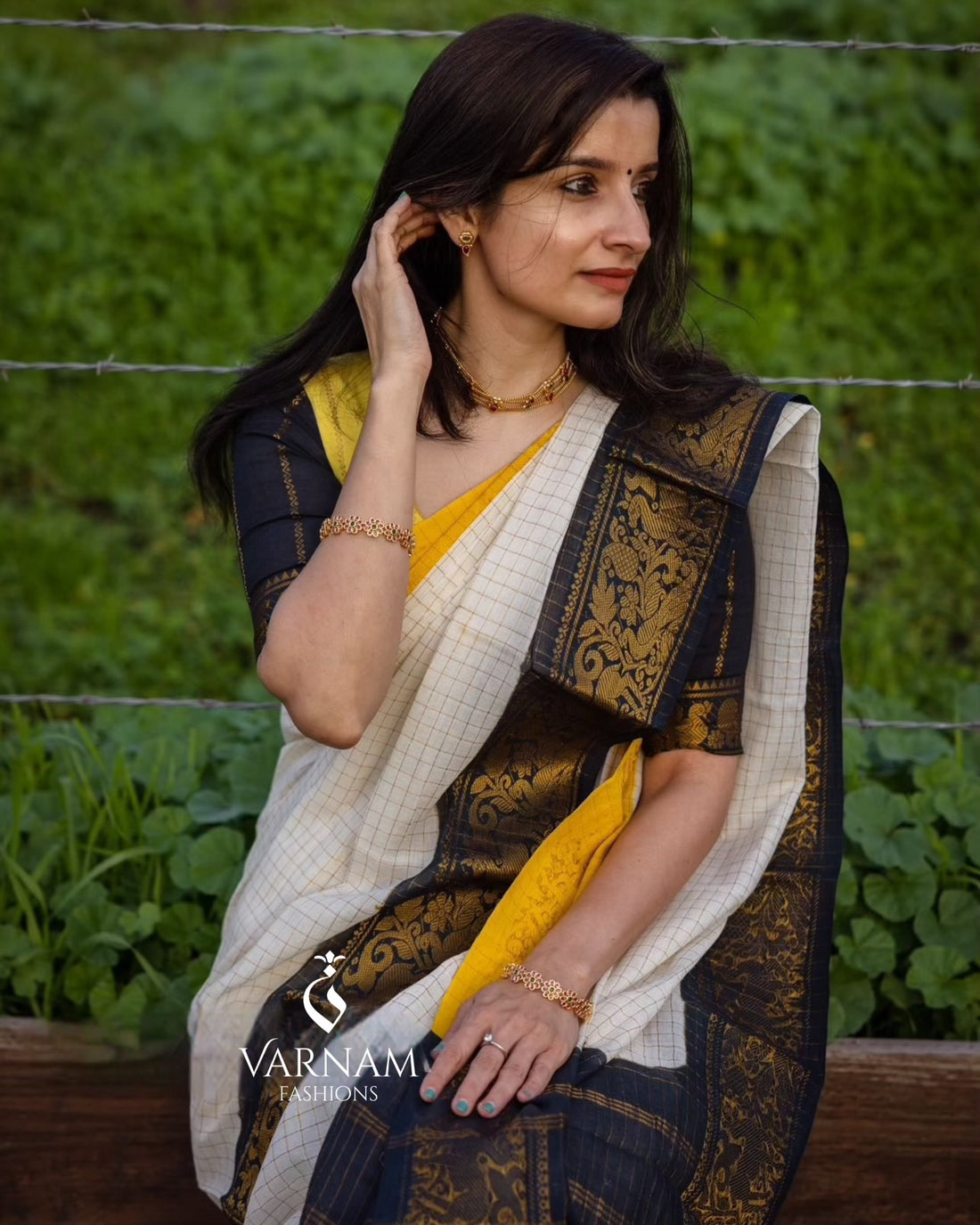ishiyer ganga jamuna sungudi cotton