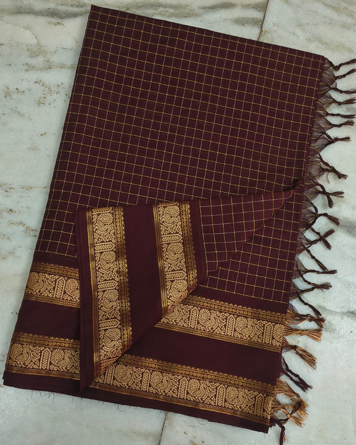 Kattam Kanchi Cotton Saree