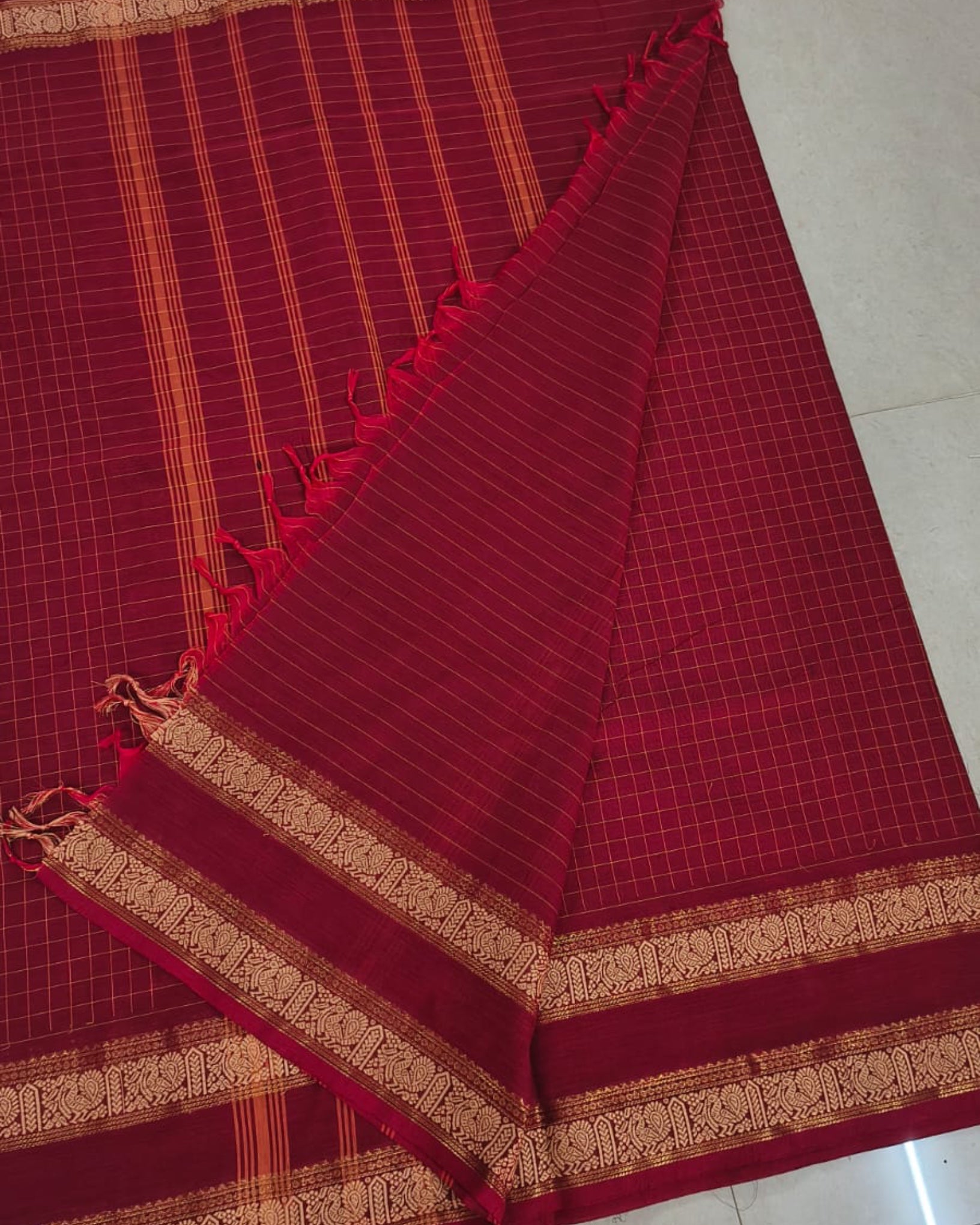 Kattam Kanchi Cotton Saree