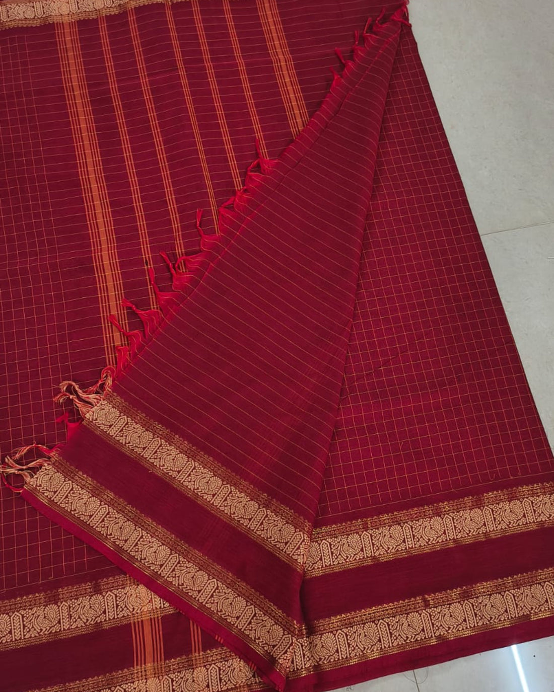 Kattam Kanchi Cotton Saree